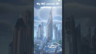 Futuristic Tower build in Minecraft! #minecraftbuild