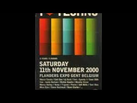 STEVE RACHMAD. I LOVE TECHNO 11/11/2000. GENT (BELGIUM). ONLYTEKNO COLLECTION 698