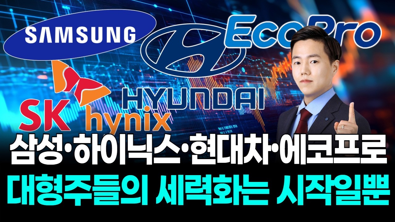 삼성•하이닉스•현대차•에코프로…대형주들의 세력화는 시작일뿐