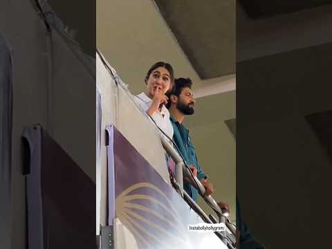 sara ali khan funny reaction 😂🏏 #cricket #reels #trending #viral #shorts #iabhicricketer #funny
