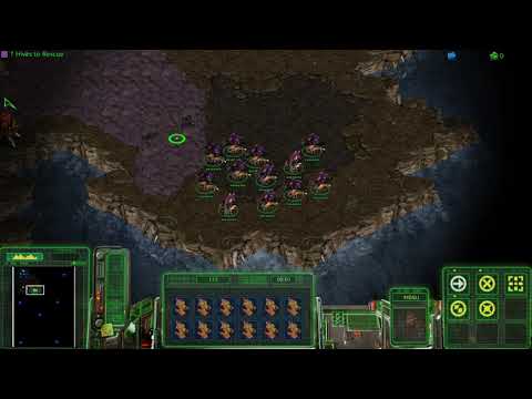 StarCraft Remastered: UEDAIP - Expansion Zerg 01 Vile Disruption + EASTER EGG