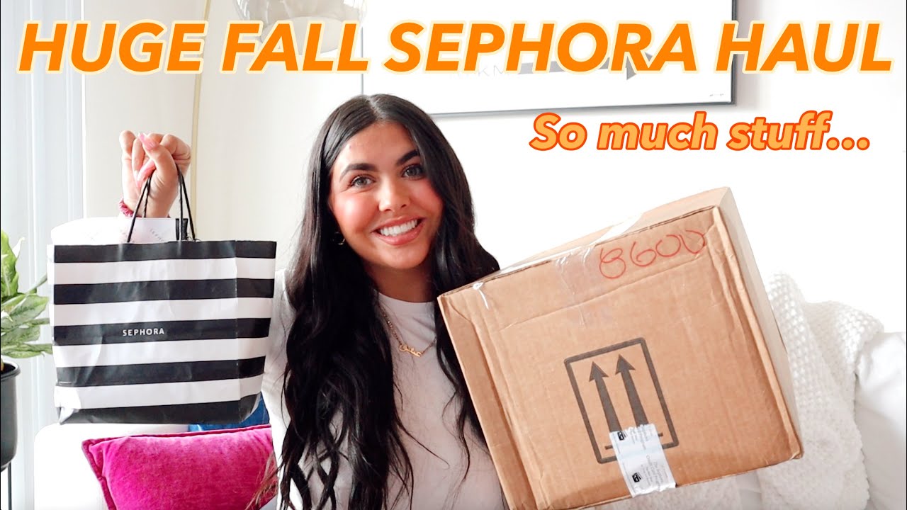 $1000 SEPHORA *FALL* HAUL! (DYSON, TOO FACED, SOL DE JANEIRO) + MORE! *FALL 2022*