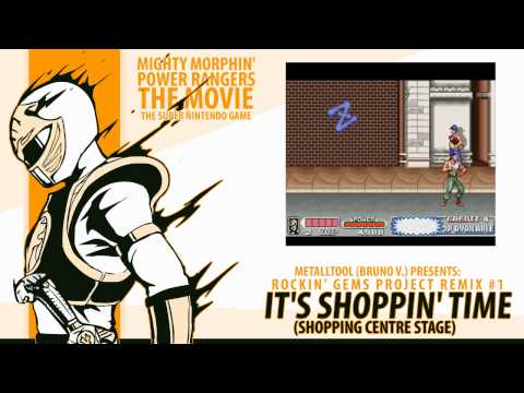 Power Rangers - The Movie: Stage 1 Cover (SNES)