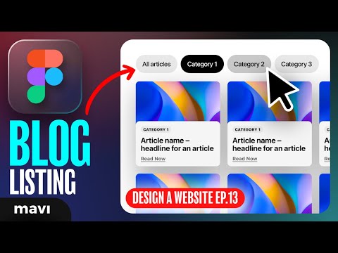 Design a WEBSITE IN FIGMA ep 01 The HEADER MENU