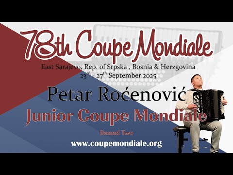 Petar Roćenović - Bosnia and Herzegovina - Junior Coupe Mondiale 2025 - Round 2