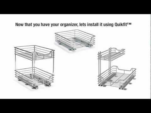 Household Essentials Glidez Sliding Under Cabinet Installation
