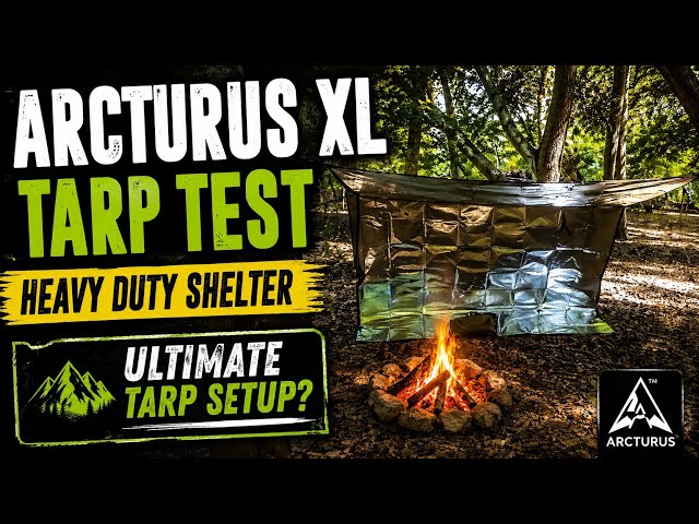 Vídeo relacionado con Arcturus Manta de Supervivencia Resistente, Lona Reflectante térmica aislada, 60 x 82 Pulgadas, para Todo Tipo de Clima, Manta de Emergencia Reutilizable para automóvil o Campamento (Camuflaje de