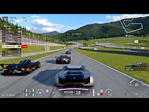 PEUGEOT Vision Gran Turismo VGT drive gameplay (PS5 4K)