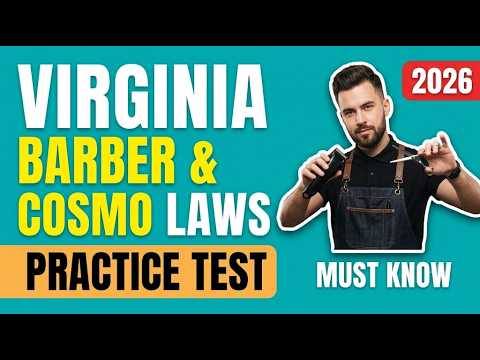 Pass the Virginia Barber & Cosmetology State Laws ...