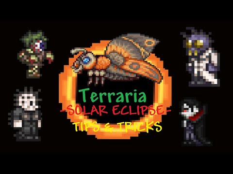 Terraria 1.4 Journey's End - Solar eclipse Master Mode ultimate guide - how to survive