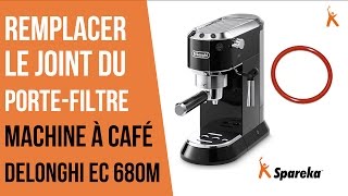 Comment remplacer le joint du porte filtre de sa cafetière Delonghi ?