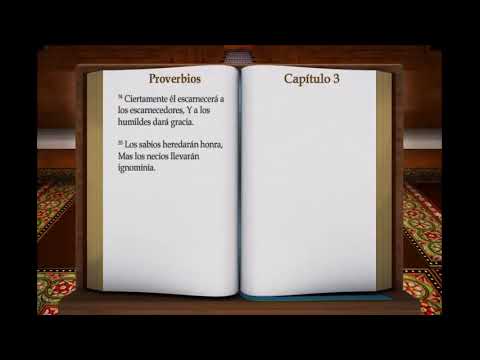 LA BIBLIA  PROVERBIOS  COMPLETO REINA VALERA ANTIGUO TESTAMENTO