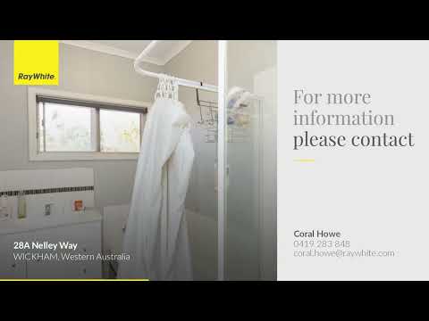 28A Nelley Way, Wickham, WA 6720, 3 chambres, 1 salles de bain, House