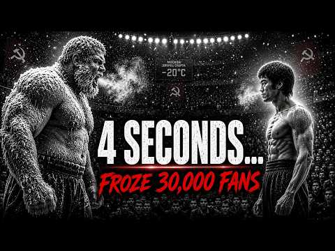 At -20°F, a Siberian Fighter Challenged Bruce Lee — 4 Seconds Froze 30,000 Fans