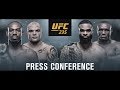 UFC 235: Jones vs Smith Press Conference