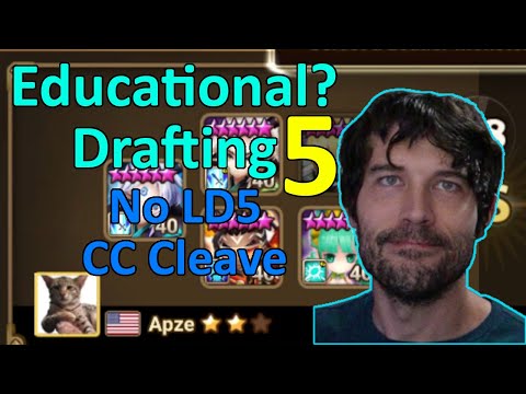 Educational? RTA #5 - No LD5 CC Cleave w/ Haegang, Cheongpung, Charlotte, John (Summoners War)
