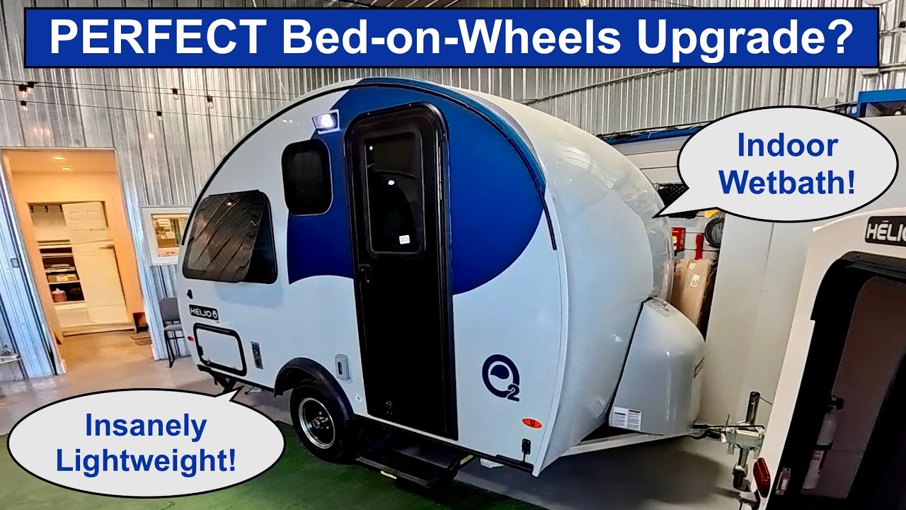 The Tiniest There Is: The Helio O2 Teardrop Trailer Is Just That, but ...
