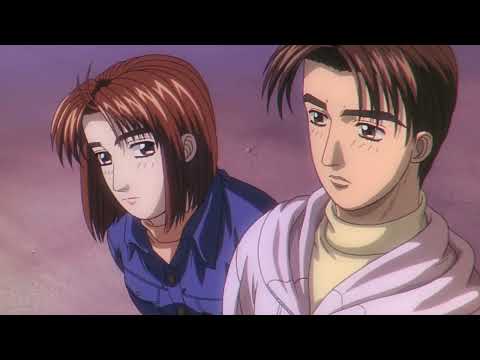 Initial D: Third Stage - Natsuki Mogi's farewell scene HD (AV1 + OPUS codec)