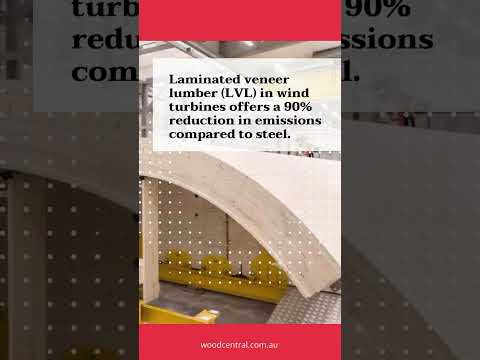 ♻️Why Mega Timber Turbines is Future of Next-Gen Wind Power 💨🪵 #energy #timber #climatechange