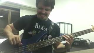 Kyuss - (Beginning of What's About to Happen ) Hwy74  Bass Cover