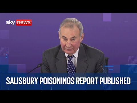 Putin 'morally responsible' for woman's novichok death in Salisbury | Sky News coverage
