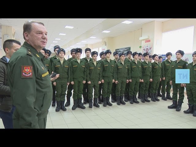 Призывников РТ проводили на службу в Президентский, Преображенский и Семеновский полки
