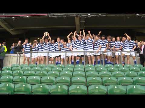 HIGHLIGHTS - NATWEST SCHOOLS CUP 2014 - U15 CUP FINAL -  QEGS WAKEFIELD VS  WARWICK SCHOOL