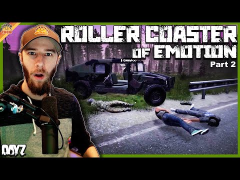 Part 2: A Roller Coaster of Emotion ft. Quest, Reid, & Halifax - chocoTaco DayZ Deer Isle