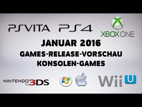 Games-Release-Vorschau - Januar 2016 - Konsole // powered by Konsolenschnäppchen.de