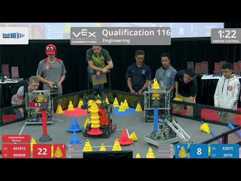 2018 VRC Engr Q116 - 49181C 9545W vs 8387C 507D - 131 to 16