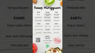 Download lagu Ide MENU MINGGUAN! Meal Plan buat Seminggu Ke Depan! - Resep Mingguan #123 mp3