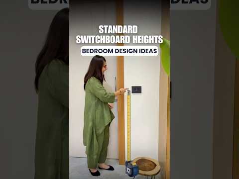 Bedroom Switchboard height