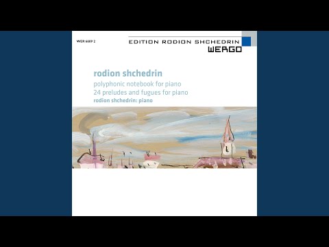 Polyphonic Notebook. 25 Polyphonic Preludes for Piano, Op. 50: XVIII. Fugue