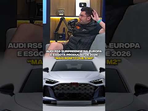 Audi RS5 surpreende na Europa e esgota produção de 2026