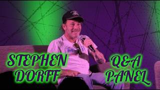 Stephen Dorff Q&A Panel at Spooky Empire 5-29-2026