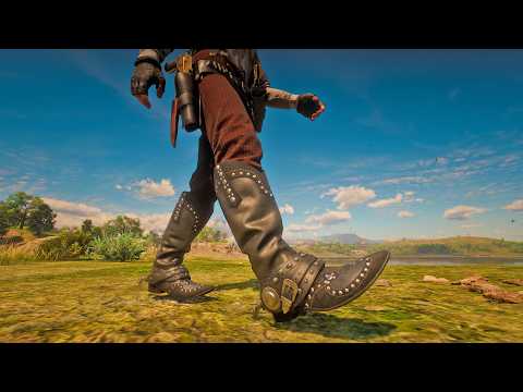 Crossing the RDR2 Map Without Taking a Step