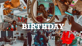 RIKSUPDATE#18♡ || GRWM for my BIRTHDAY! + hair, makeup, nails + photoshoot BTS + brunch dates etc.