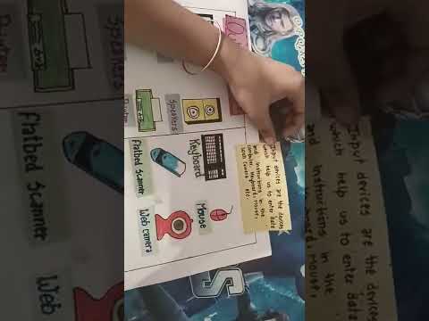 How to make a chart on Input and Output Devices