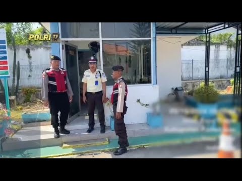 POLRES PAMEKASAN GELAR PATROLI OBVIT GARDU INDUK PLN DUKUNG PENGAMANAN