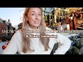 A Snowy Weekend In The Cotswolds ️ Winter Gardening Luxury Fashion Haul