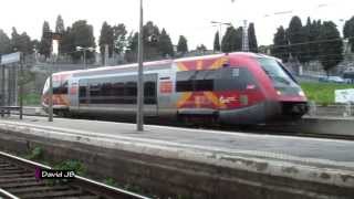 preview picture of video 'Trains en Gare de Carcassonne'