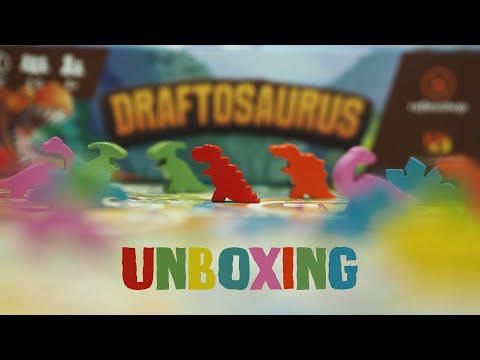 Draftosaurus társasjáték  UNBOXING - reflexshop