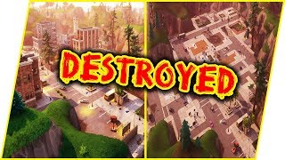 We CLEARED Tilted Towers! LITERALLY! - Fortnite Gameplay