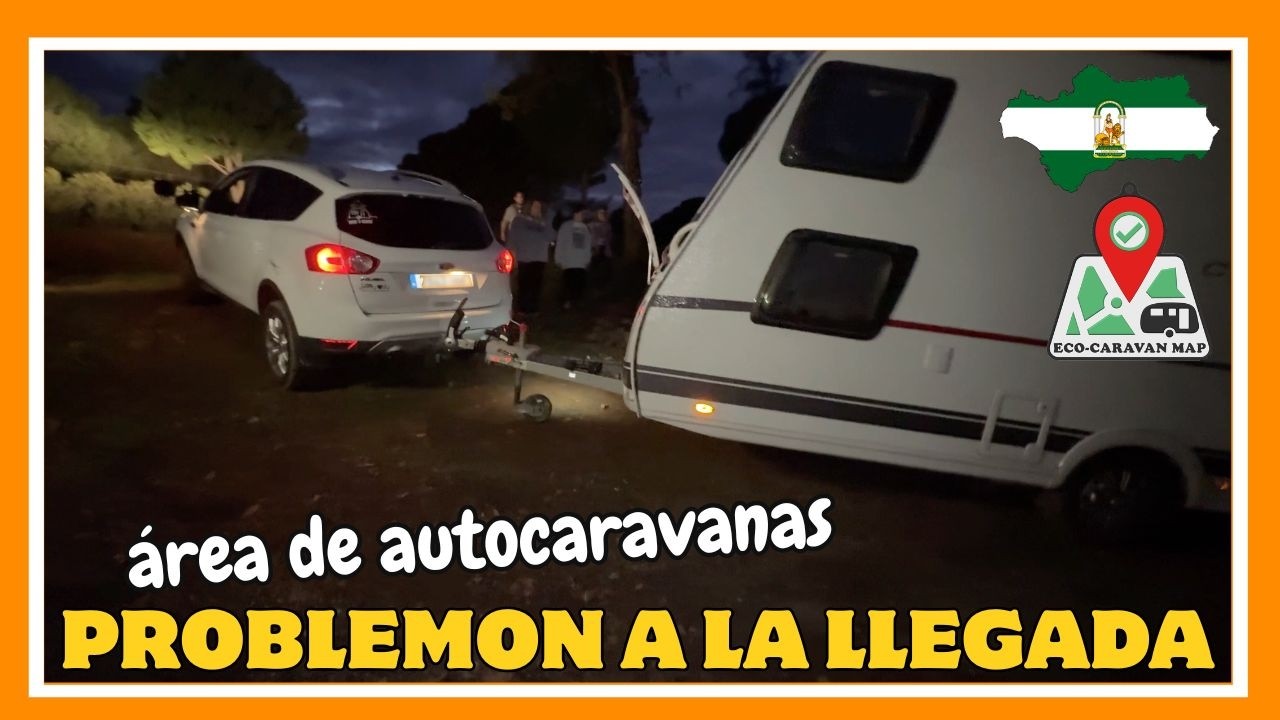 Lo tenemos difícil para entrar esta vez al Área de autocaravanas El Pueblo