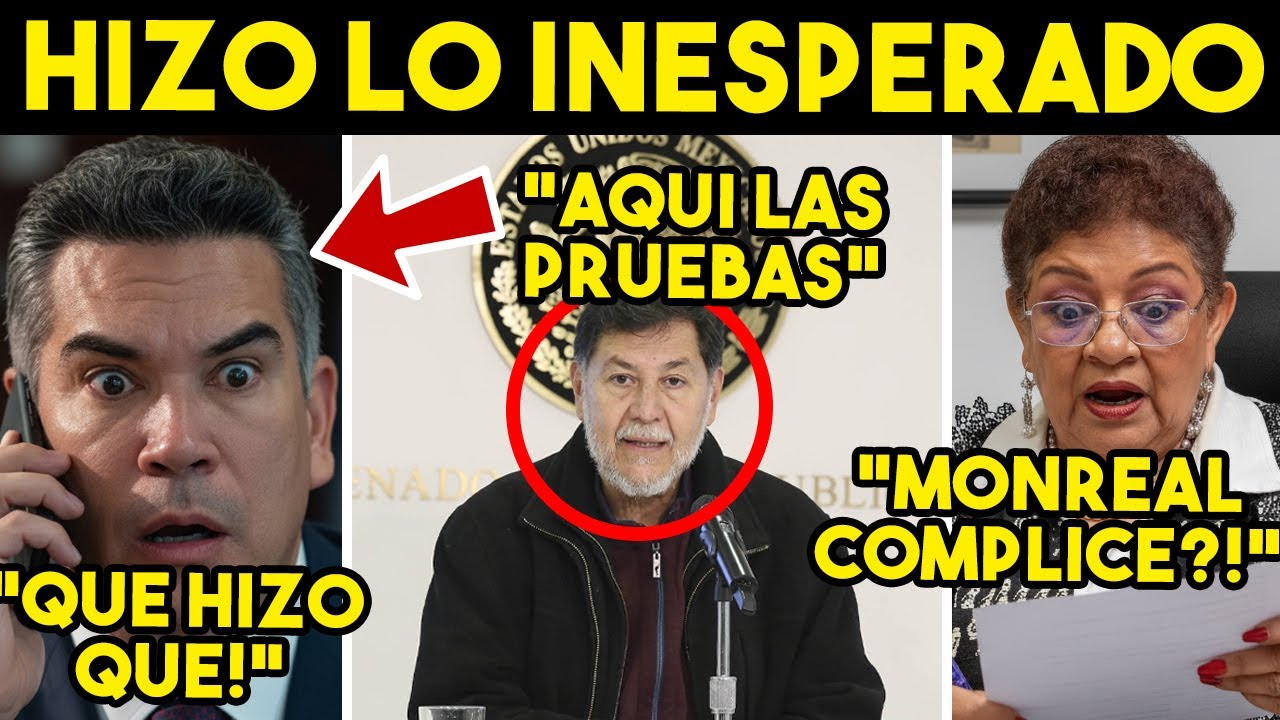 INESPERADO! ATORAN A MONREAL, SACAN PRUEBAS A ERNESTINA. NUNCA LO IMAGINO. TODO SE COMPLICA