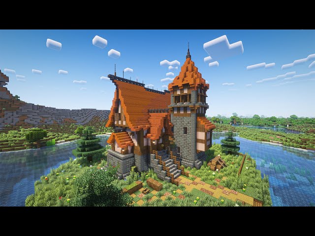 Medieval / fantasy house Minecraft Map