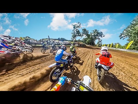 FLAT OUT 125cc MOTOCROSS RACING!
