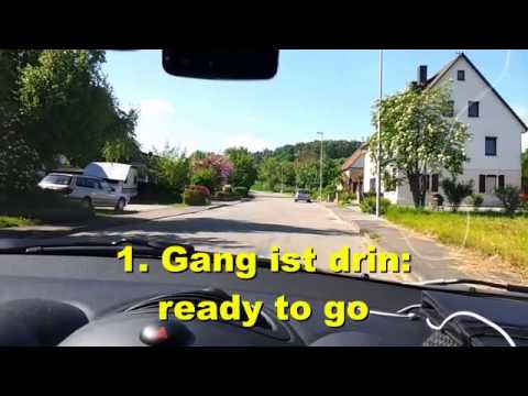 Was muss ich beim Anfahren alles machen?