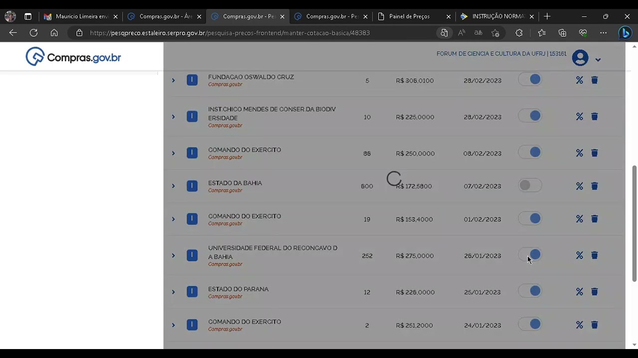 Novidades da Nova Ferramenta de Pesquisa de Preços - Comprasnet