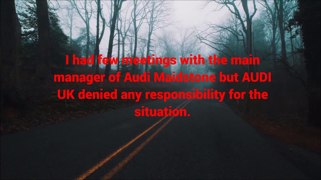 AudiQ7 - CLOSE TO DEATH REAL STORY